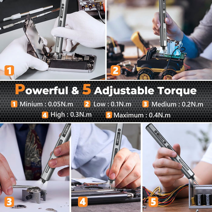 SES ULTRA Electric Screwdriver With Alu Case (70 in 1)(AM-230611 )
