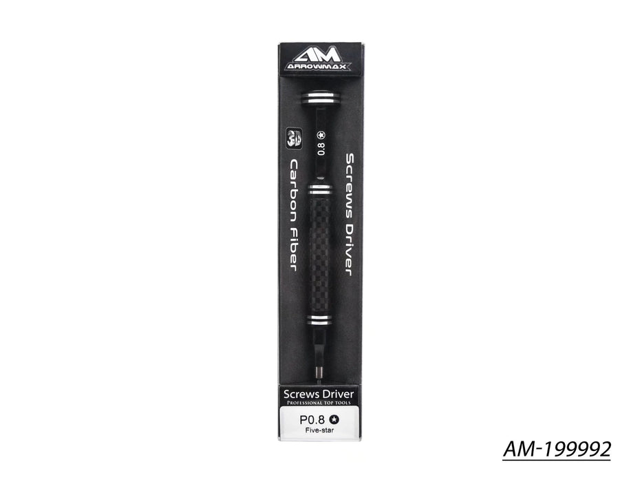 AM Carbon Screwdriver 3D Tip P0.8 Five-star(AM-199992)