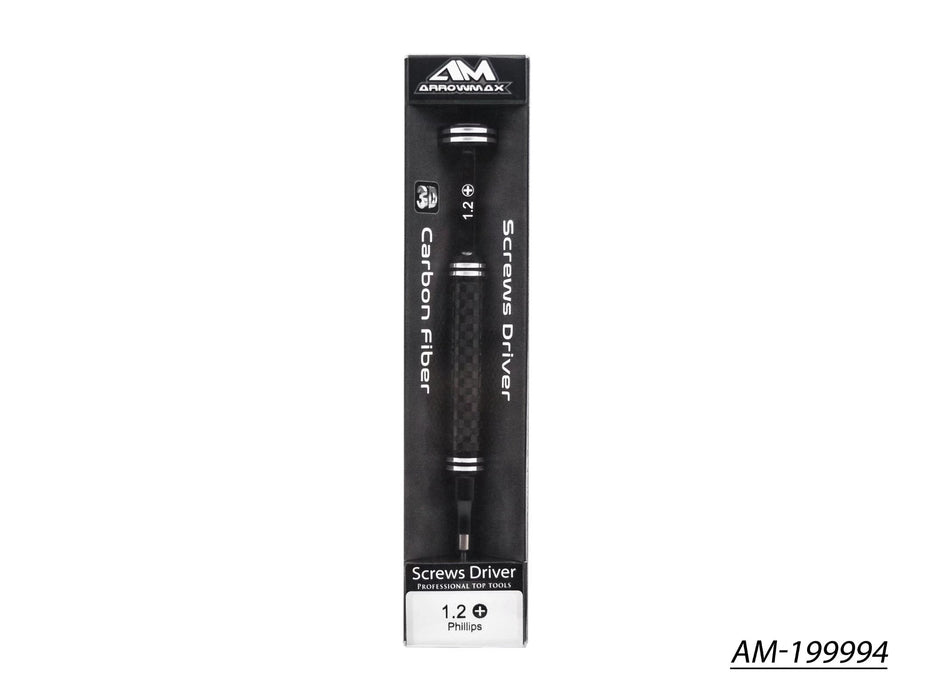 AM Carbon Screwdriver 3D Tip 1.2 Phillips(AM-199994)