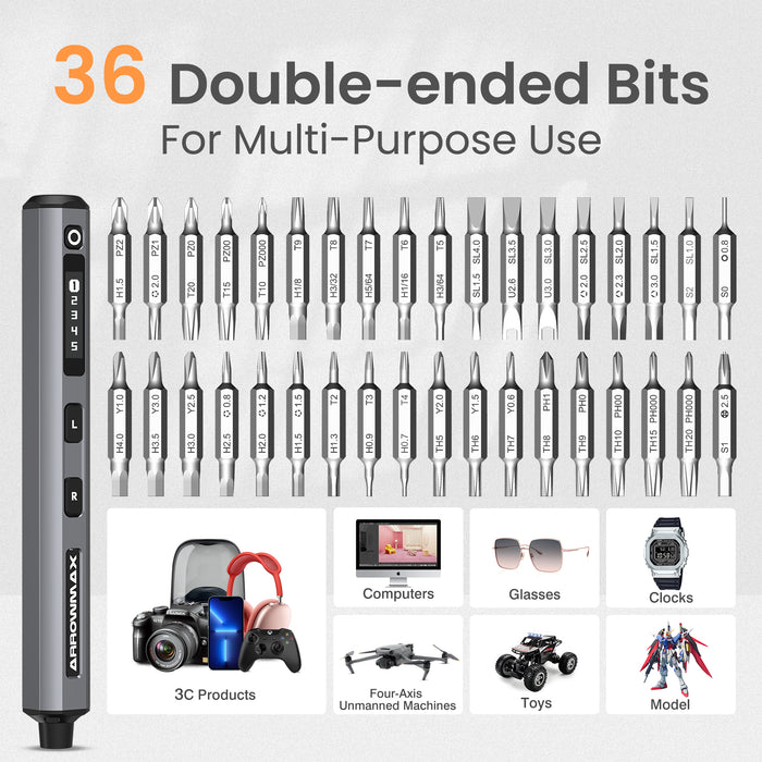 SES Electric Screwdriver With Alu Case (72 in 1)(AM-199912-72)
