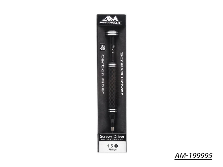 AM Carbon Screwdriver 3D Tip1.5 Phillips(AM-199995)