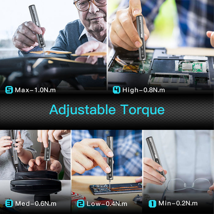 M1 Electric Screwdriver With Alu Case (60 in 1) 10kgf.cm(AM-230711)