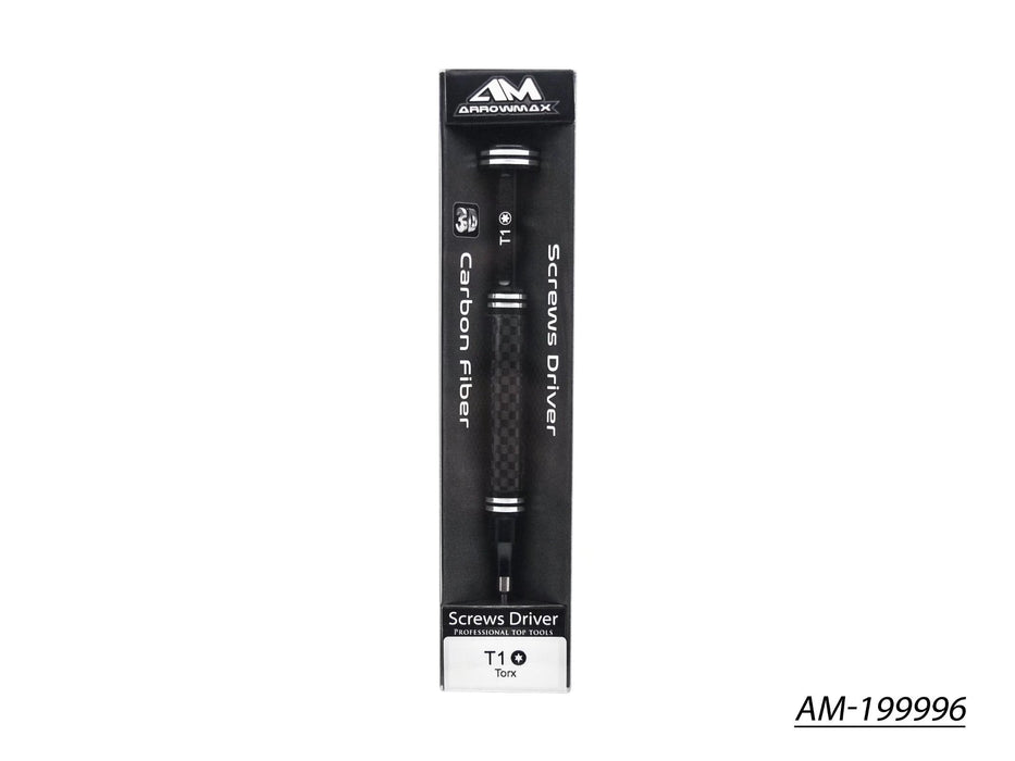 AM Carbon Screwdriver 3D Tip T1 Torx(AM-199996)
