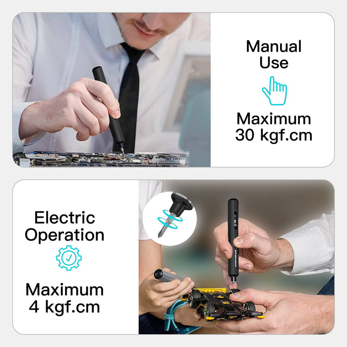 SES MAX Smart Motion Control Electric Screwdriver With Alu Case (70 in 1)(AM-230613)
