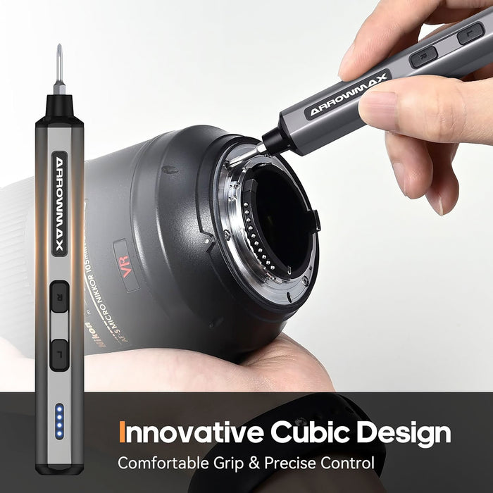 SES MINI Electric Screwdriver With Alu Case (28 in 1)(AM-199911)