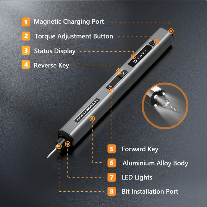 SES ULTRA Electric Screwdriver With Alu Case (70 in 1)(AM-230611 )