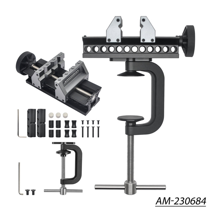 Double-Ended Mini Bench Vise With Fixed Bracket(AM-230684)